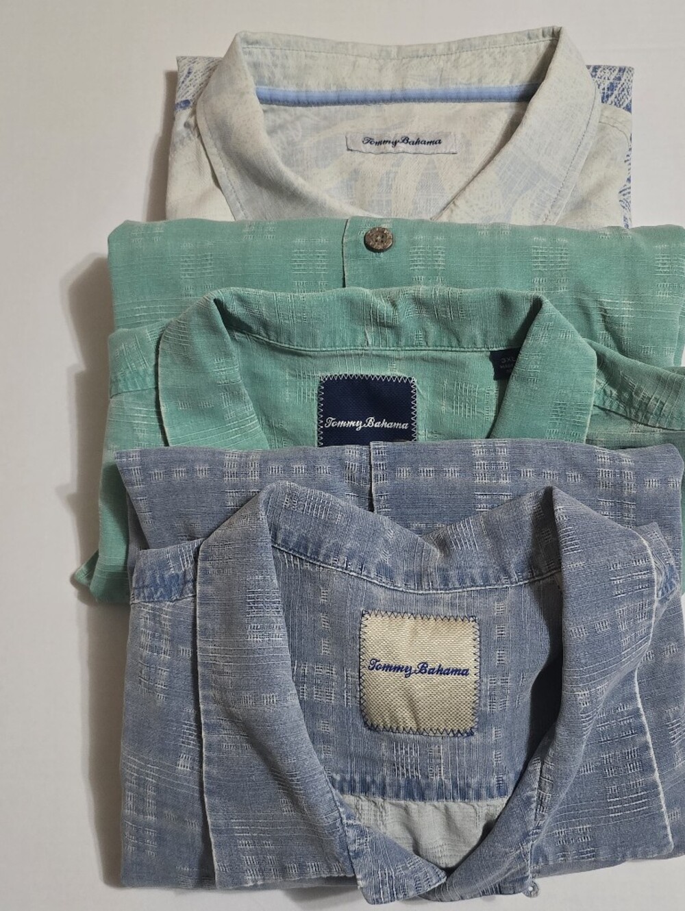 Tommy Bahama Bundle 3 Silk Button Up Shirts